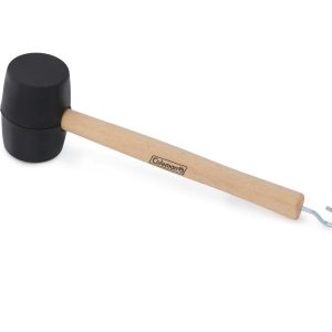 Rubber Mallet with Tent Peg Remover