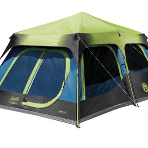 10-Person Dark Room Instant Cabin Tent with Rainfly